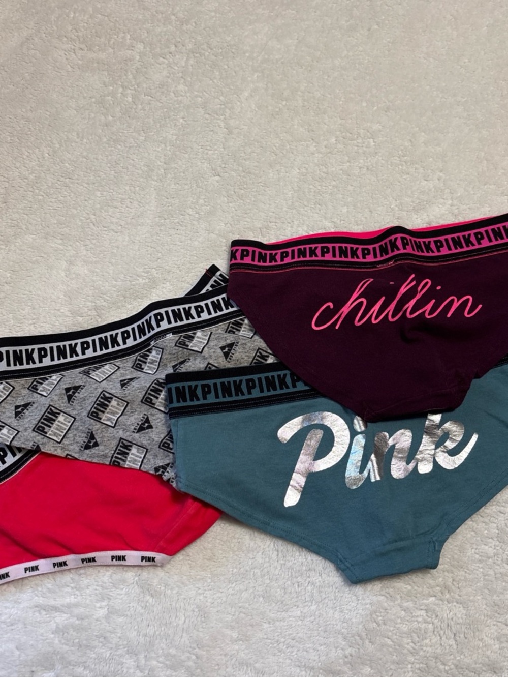 Victoria’s Secret PINK Underwear Bundle Size XS